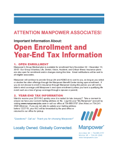 Pages from 2016 open enrollment and 2015 year-end tax verification